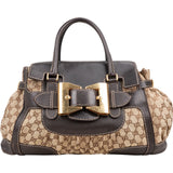 Gucci GG Monogram Hysteria Top Handle Handbag - vintageandkickz