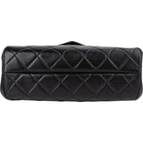 Chanel Quilted Lambskin 24K Gold Single Flap Crossbody Bag