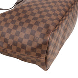 Louis Vuitton Monogram Damier Ebene Neverfull MM Shoulder Bag