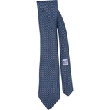 Hermès Geometric Pattern Silk Tie Krawatte