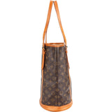 Louis Vuitton Monogram Canvas Bucket GM Shoulder Bag