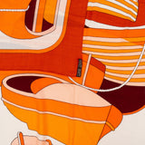 Hermès Les Selles a Housse Thalassa Silk Scarf Tuch Carre 140