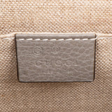 Gucci Grained Calfskin Interlocking GG Shoulder Crossbody Bag