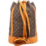 Louis Vuitton Monogram Canvas Randonnee GM Backpack Shoulder Bag