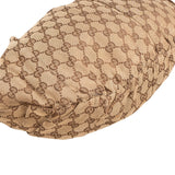 Gucci Monogram GG Canvas Hysteria Studded Hobo Shoulder Bag