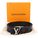 Louis Vuitton Monogram Eclipse LV Initiales Reversible Belt (85 / 34) M0450
