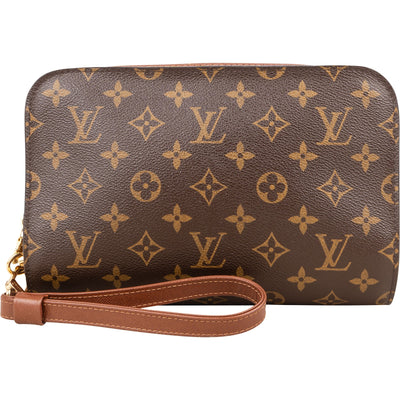 Louis Vuitton Monogram Canvas Orsay Clutch
