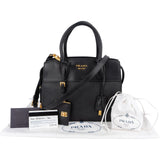 Prada Saffiano City Calf Leather Esplanade Handbag