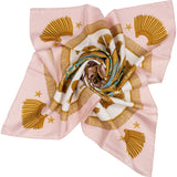 Hermès Pics et Canaris Silk 90 Scarf Tuch