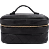 Chanel Quilted Lambskin Vanity Case Handbag