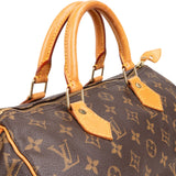 Louis Vuitton Monogram Canvas Speedy 30 Handbag