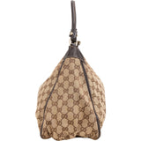 Gucci Monogram GG Canvas Abbey D-Ring Hobo Shoulder Bag