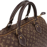 Louis Vuitton Monogram Mini Lin Speedy 30 Handbag