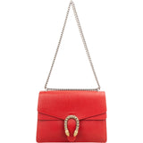 Gucci Red Leathe Crystal Dionysus Shoulder Crossbody Bag