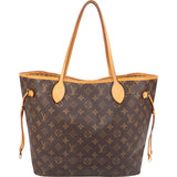 Louis Vuitton Monogram Canvas Neverfull MM Shoulder Bag