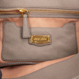 Miu Miu Vitello Daino Leather Bauletto Handbag