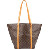 Louis Vuitton Monogram Canvas Sac Shopping Shoulder Bag - vintageandkickz