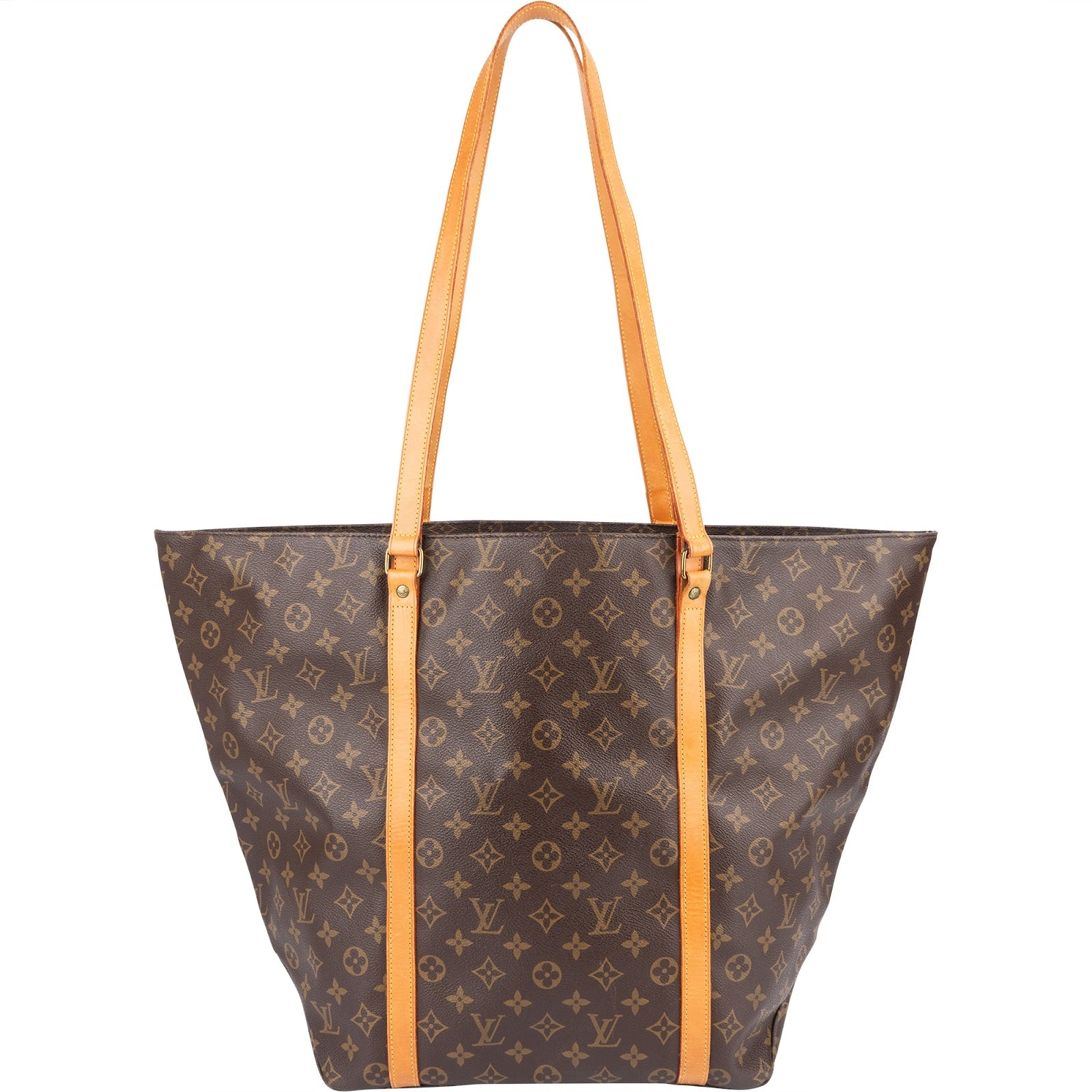 Louis Vuitton Monogram Canvas Sac Shopping Shoulder Bag - vintageandkickz