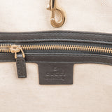Gucci Microguccissima Monogram Patent Leather Large Tote Shoulder Bag
