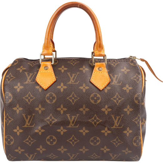 Louis Vuitton Monogram Canvas Speedy 25 Handbag