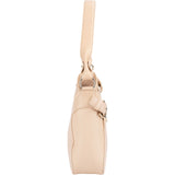 Salvatore Ferragamo Leather Gancini Buckle Shoulder Bag