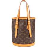 Louis Vuitton Monogram Canvas Bucket PM Shoulder Bag
