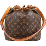 Louis Vuitton Monogram Canvas Sac Noé Petit Shoulder Bag