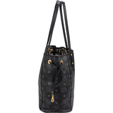 MCM Monogram Visetos Liz Reversible Shopper Shoulder Bag