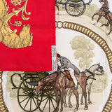 Hermès La Promenade de Longchamps Silk Carre 90 Scarf Tuch