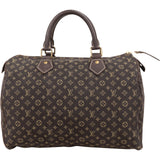 Louis Vuitton Monogram Mini Lin Speedy 30 Handbag