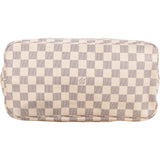 Louis Vuitton Monogram Damier Azur Canvas Neverfull MM Shoulder Bag