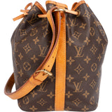 Louis Vuitton Monogram Canvas Sac Noé Petit Shoulder Bag