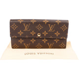 Louis Vuitton Monogram Canvas Sarah Wallet