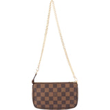 Louis Vuitton Monogram Damier Ebene Mini Pochette Accessoires Shoulder Bag