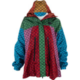 Gucci Monogram GG Multicolor Nylon Hooded Rain Jacket (L-XL)