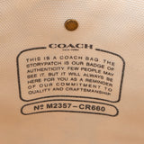 Coach Canvas Ditsy Floral Print Tote 26 Handbag