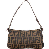 Fendi Monogram FF Zucca Baguette Shoulder Bag