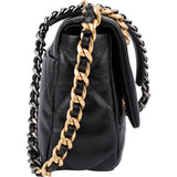 Chanel 19 Quilted Lambskin Single Flap Crossbody Bag