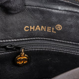 Chanel Lambskin Vertical Quilted Tassel 24K Gold Camera Crossbody Bag
