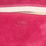 Chloé Suede Leather Bicolor Drew Crossbody Bag