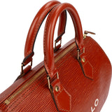 Louis Vuitton Limited Epi Leather "Hello" Speedy 25 Handbag