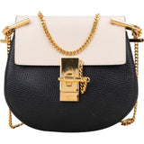 Chloé Embossed Calfskin Drew Mini Shoulder Crossbody Bag