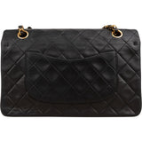 Chanel Quilted Lambskin 24K Gold Medium Double Flap Shoulder Bag