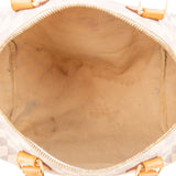 Louis Vuitton Monogram Damier Azur Canvas Speedy 30 Bandoulière Handbag