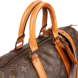 Louis Vuitton Monogram Canvas Keepall 45 Bandoulière Travel Bag