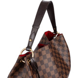 Louis Vuitton Monogram Damier Ebene Graceful MM Shoulder Bag