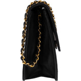 Chanel Quilted Lambskin 24K Gold Single Flap Shoulder Bag