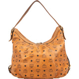 MCM Monogram Visetos Hobo Shoulder Bag