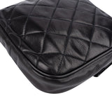 Chanel Quilted Lambskin Vintage CC Single Flap Crossbody Bag