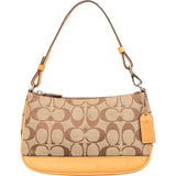 Coach Signature Monogram Pochette Handbag